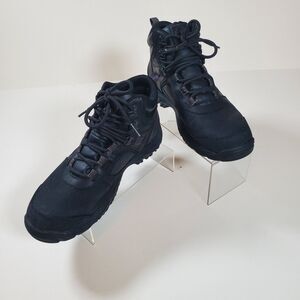 Timberland Men’s Mt. Major Hiking Boots Size 9.5 Black Leather Water Resistant